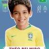 Figurinha Lendária da Copa do Mundo de 2022 - Théo Belmiro